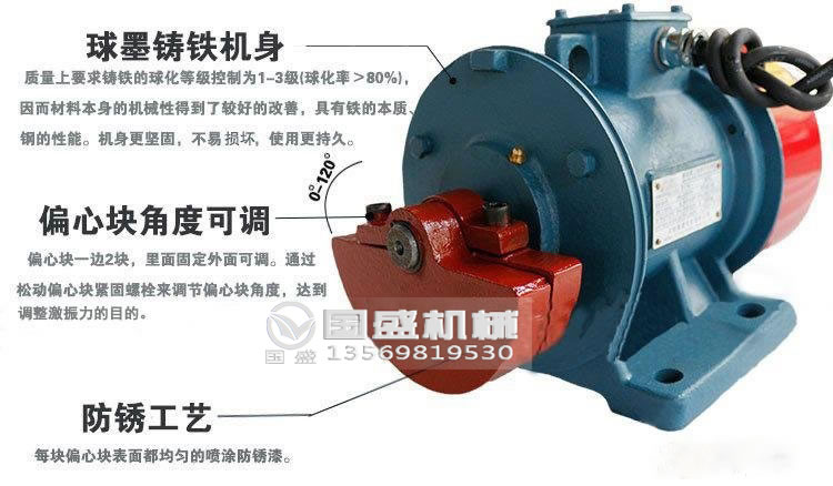 振動平臺振動電機